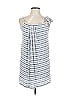 CAbi Stripes Gray Blue Casual Dress Size L - photo 1
