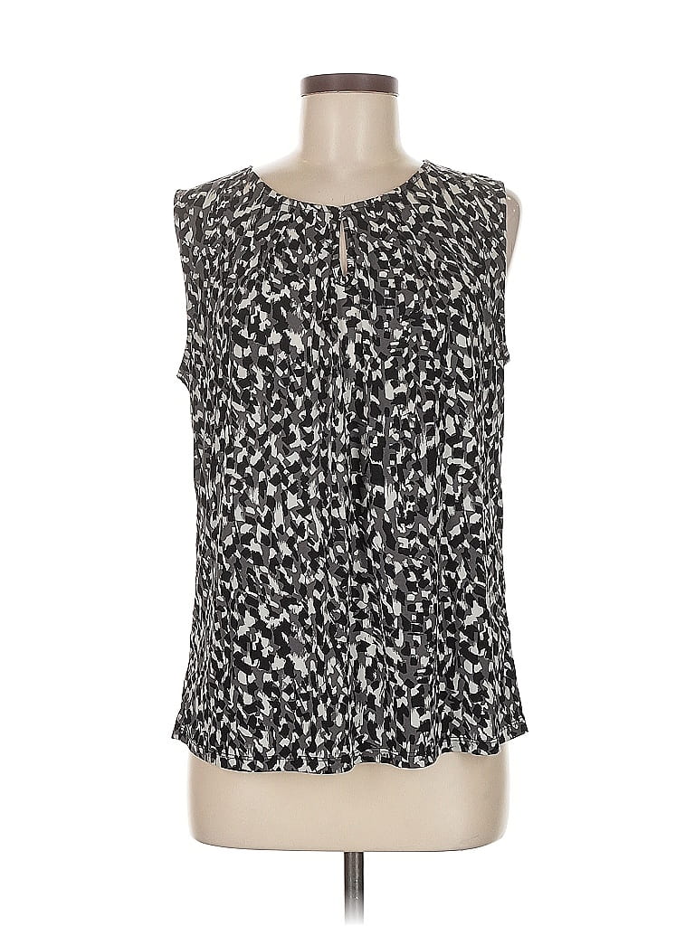 Pre-owned Kasper Sleeveless T-shirt In Black