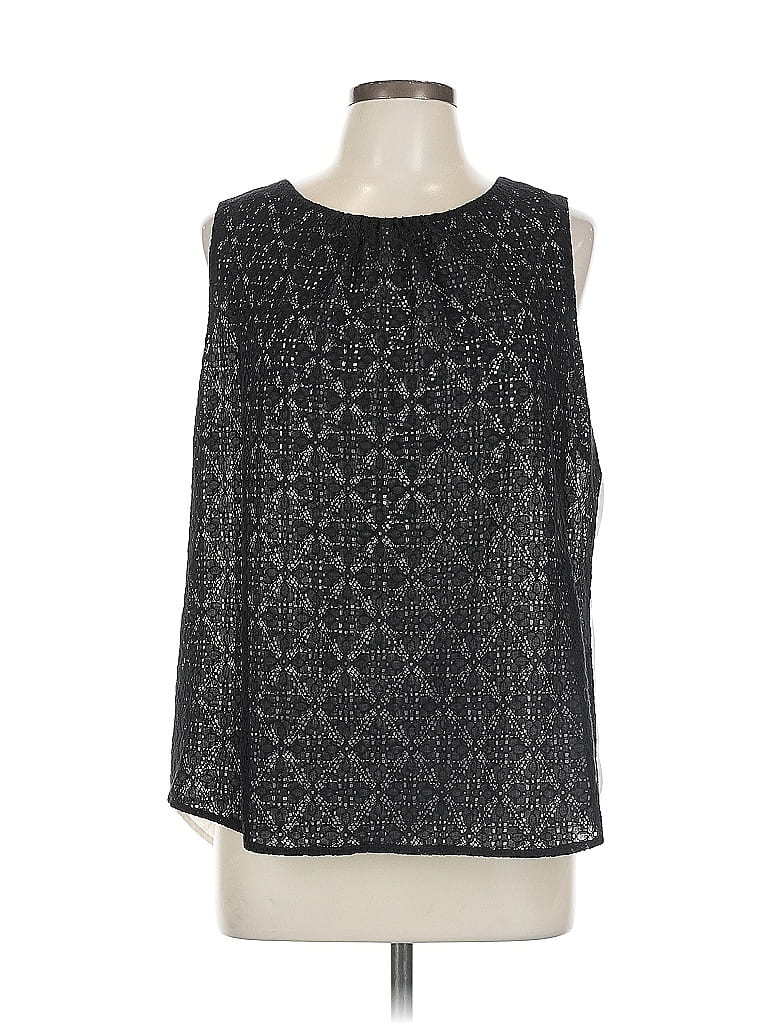 Pre-owned The Limited Sleeveless Blouse In Black