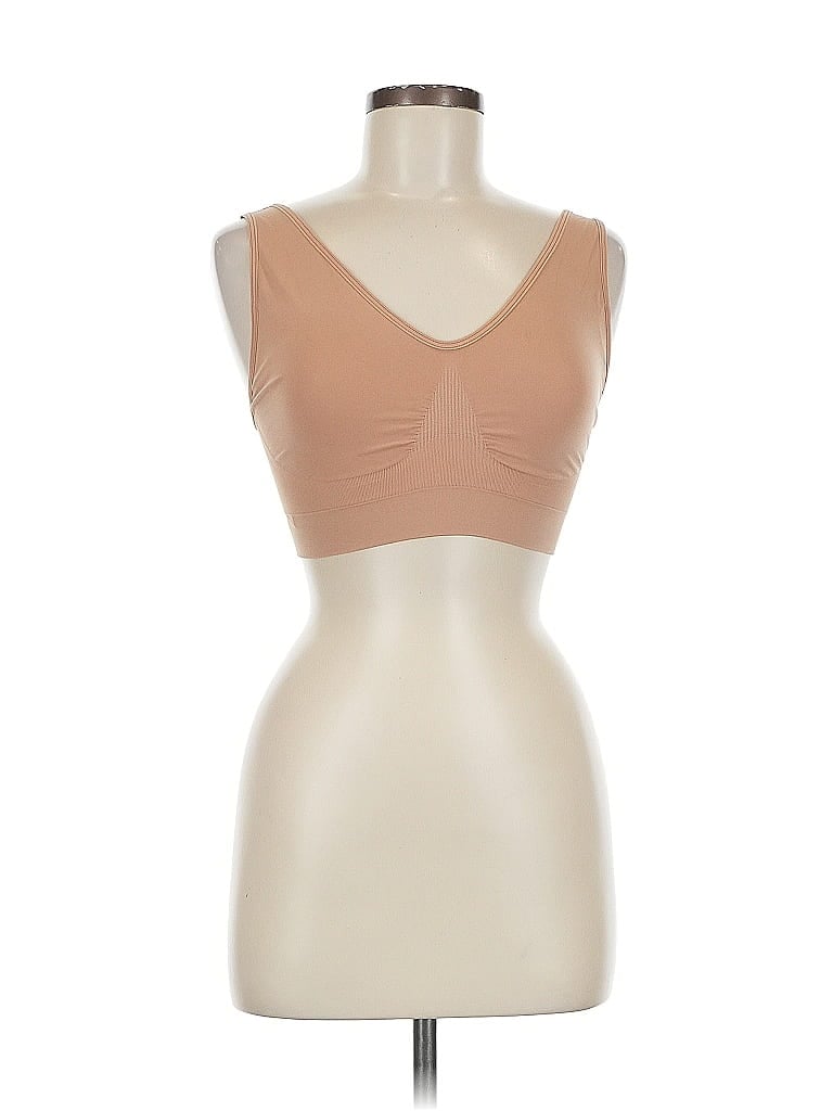 Pre-owned Assorted Brands Sports Bra In Brown