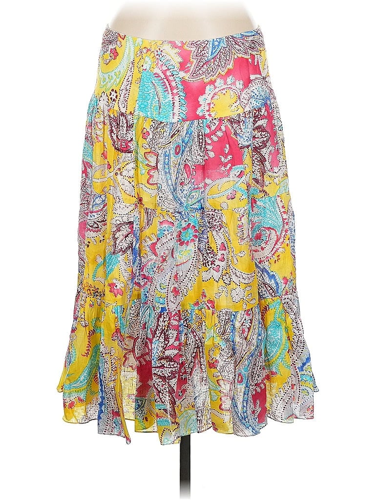 Pre-owned Polo Ralph Lauren Casual Skirt In Yellow