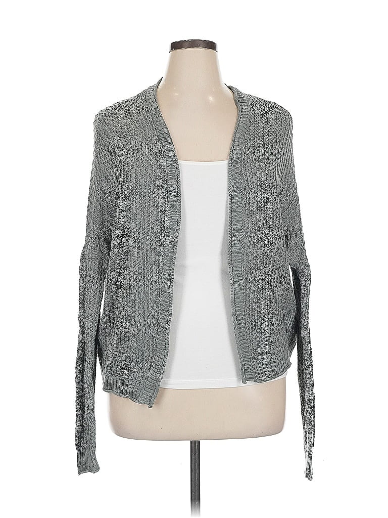 Pre-owned Maurices Cardigan Sweater In Gray