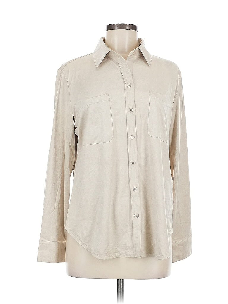 Grace Long Sleeve Blouse In White