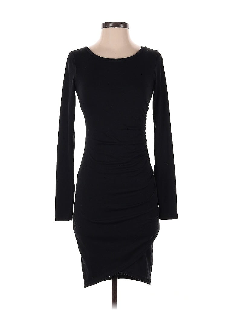 Pre-owned Leith Casual Dress In Black