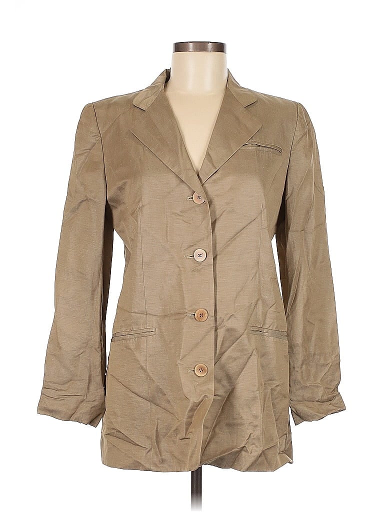 Pre-owned Dkny Trenchcoat In Brown
