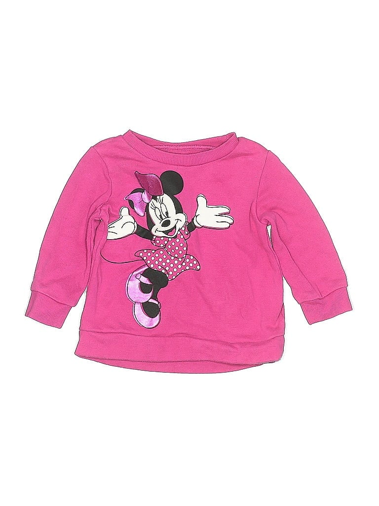 Click to view more detailed imagery on our partner's website Pre-owned Disney X Jumping Beans Babies' Sweatshirt In Pink
