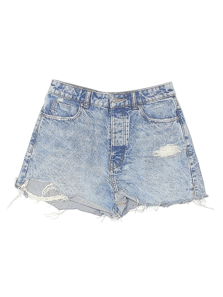 Click to view more detailed imagery on our partner's website Pre-owned Zara Denim Shorts In Blue