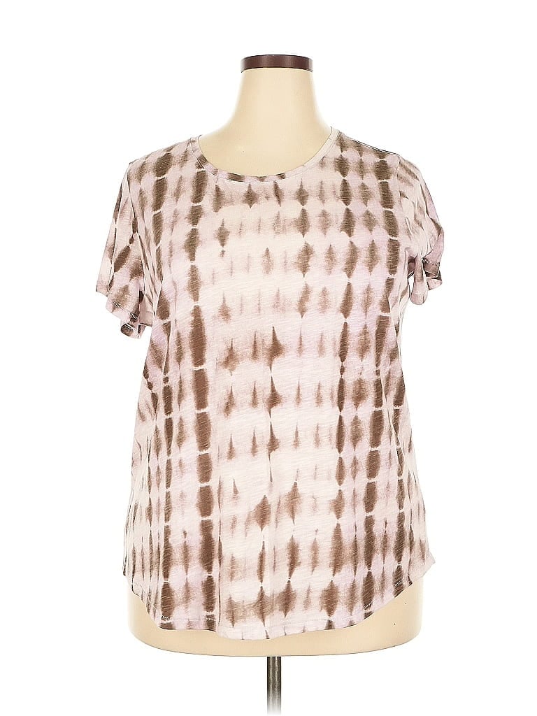 Pre-owned Sonoma Goods For Life Short Sleeve T-shirt In Brown