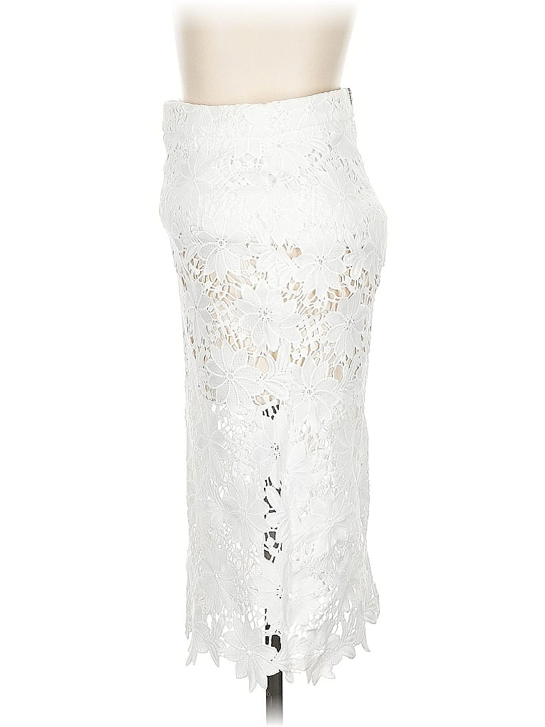 Pre-owned Lulus Formal Skirt In White