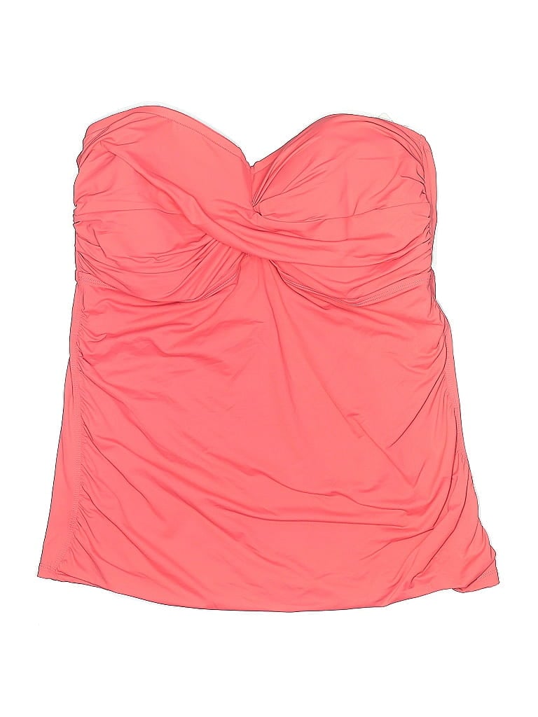 Click to view more detailed imagery on our partner's website Pre-owned Anne Cole Swimsuit Top Pink Swimwear