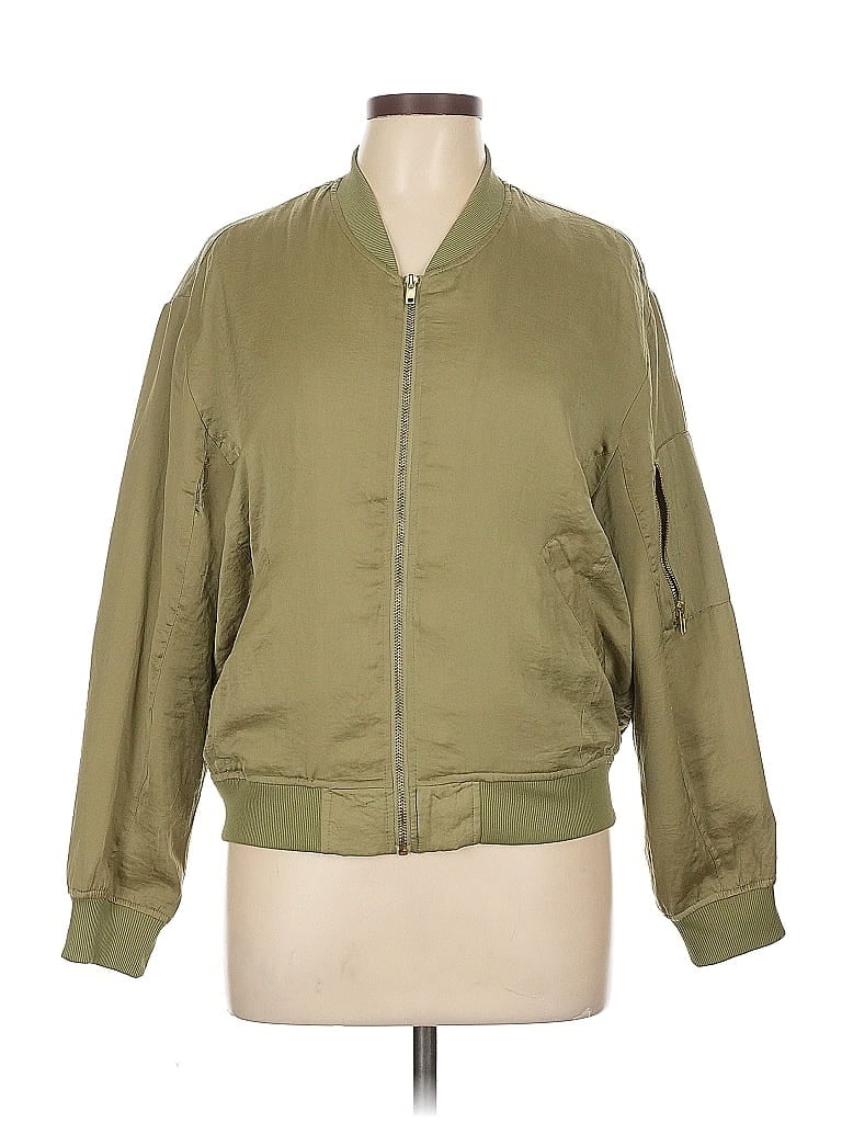 Pre-owned Love Tree Jacket In Green
