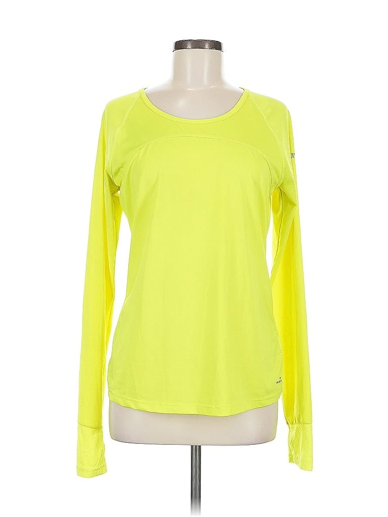 Pre-owned Bcg Long Sleeve T-shirt In Yellow