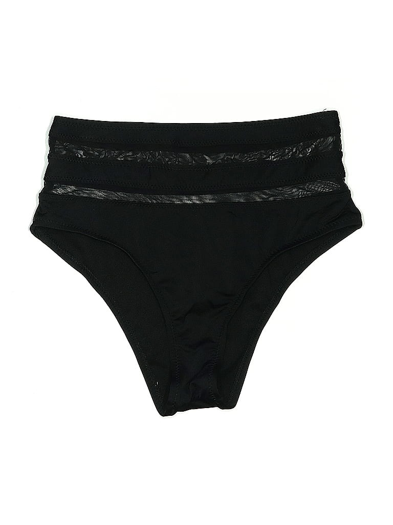 Pre-owned Shade & Shore Swimsuit Bottoms In Black