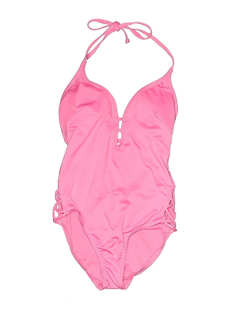 Pre-owned Laundry By Design One Piece Swimsuit In Pink