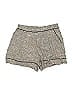 Broadway & Broome 100% Rayon Tweed Gold Shorts Size 2 - photo 1