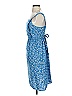 Everly 100% Rayon Paisley Blue Casual Dress Size S - photo 5