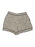 Broadway & Broome 100% Rayon Tweed Gold Shorts Size 2 - photo 2
