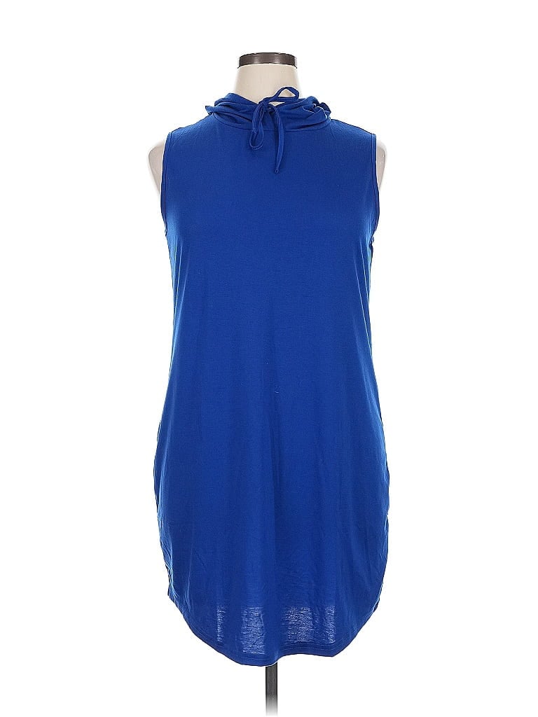Pre-owned Shein Casual Dress In Blue