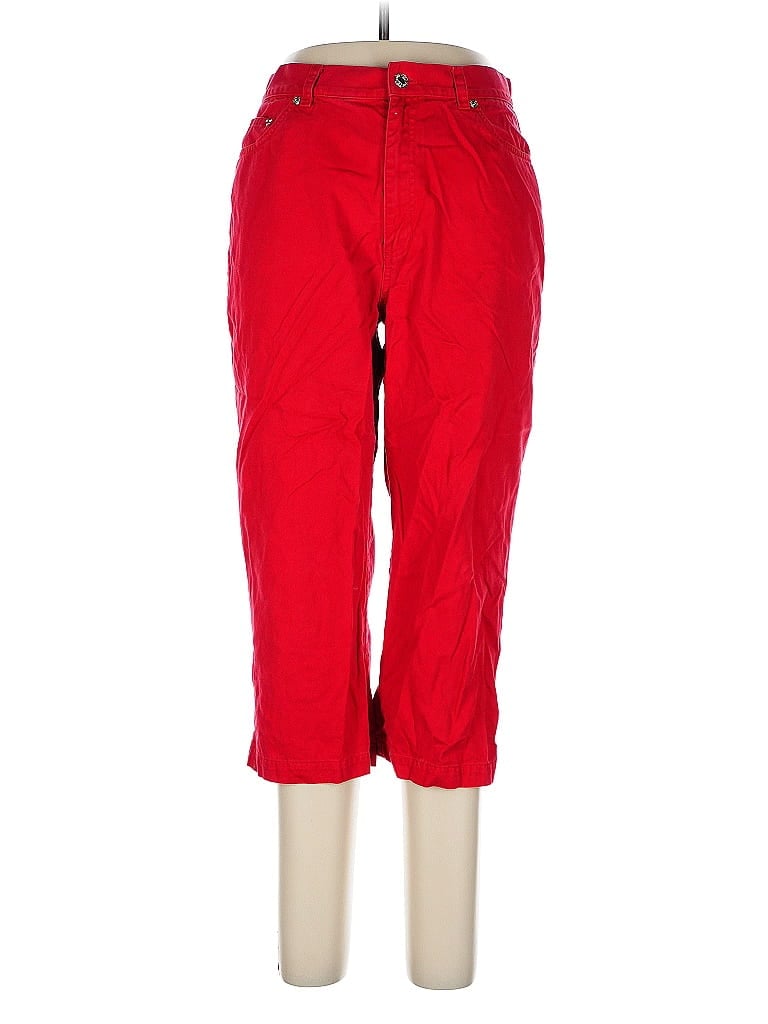 Pre-owned Lauren Jeans Co. Casual Pants In Red