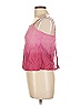 Passport 100% Rayon Pink Sleeveless Blouse Size L - photo 5