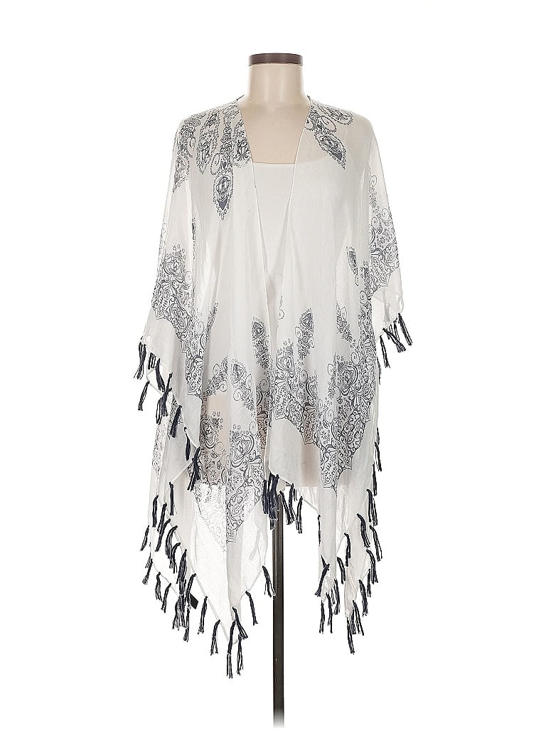 Pre-owned Unbranded Kimono In White
