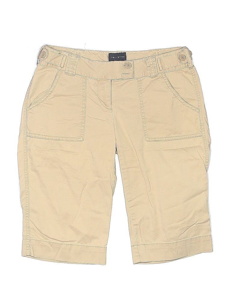 Pre-owned The Limited Khaki Shorts In Brown