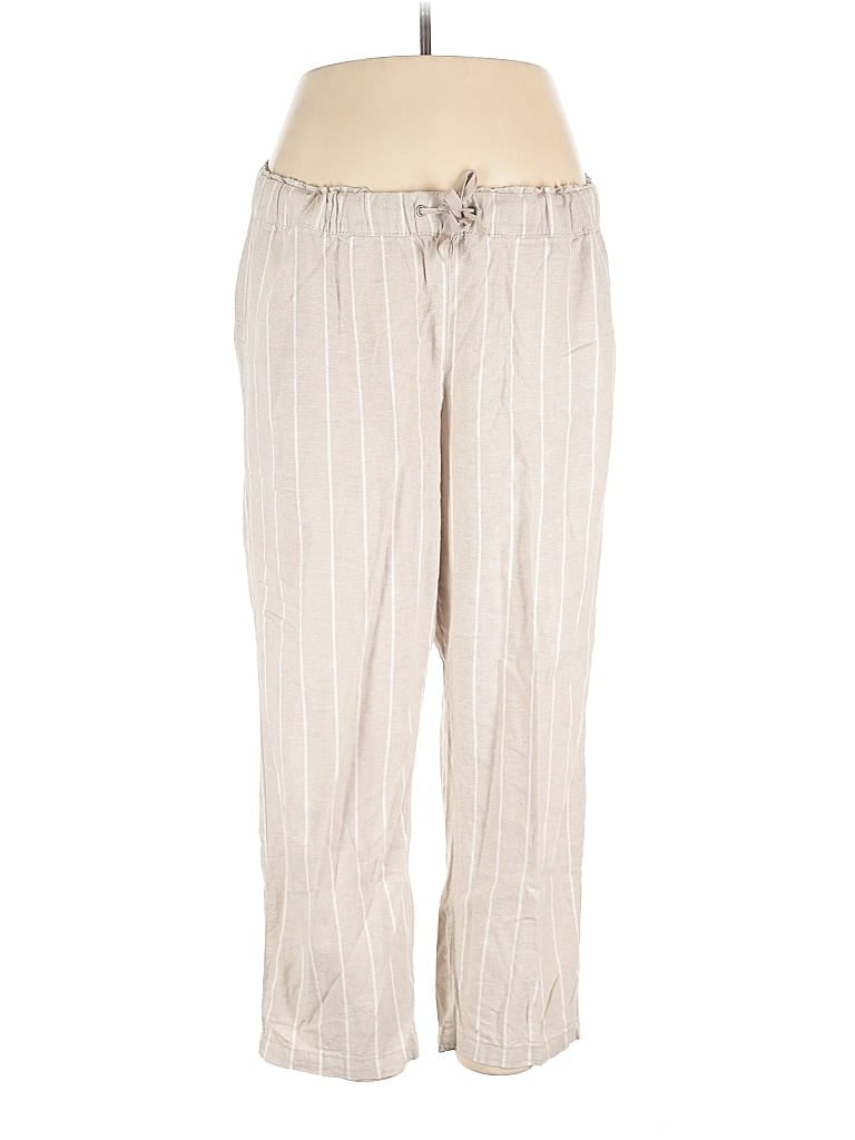 Pre-owned Da-sh Linen Pants In White