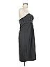 Alfred Angelo 100% Polyester Solid Gray Black Cocktail Dress Size 8 - photo 4