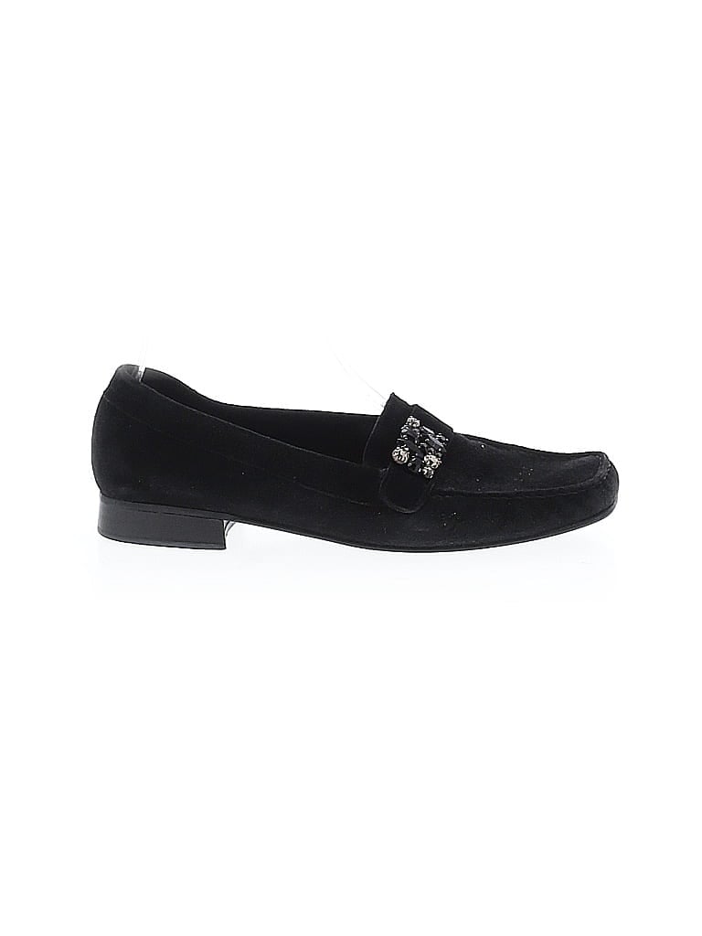 Pre-owned Stuart Weitzman Flats In Black