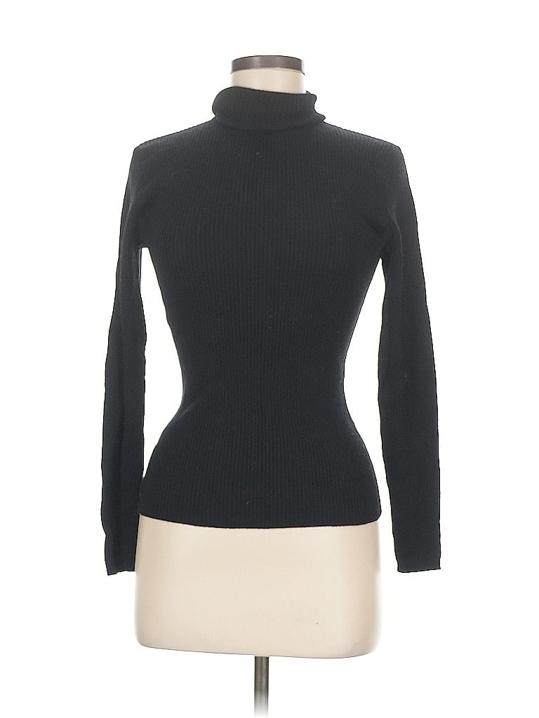 Pre-owned Andrea Jovine Wool Pullover Sweater In Black