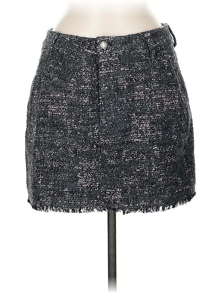 Derek Lam 10 Crosby Casual Skirt In Gray