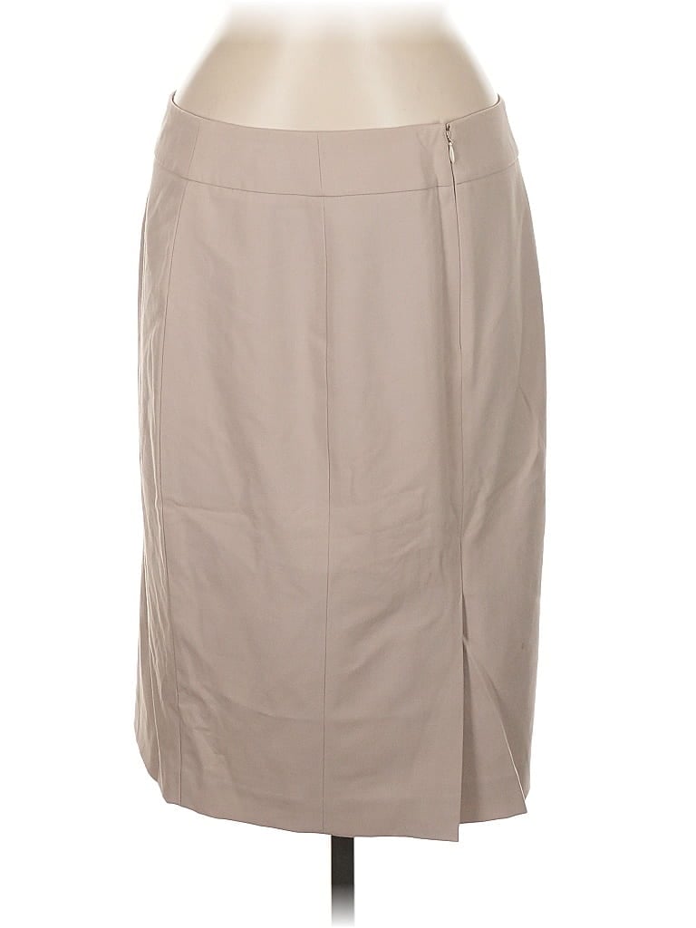 Pre-owned Calvin Klein Formal Skirt In Brown
