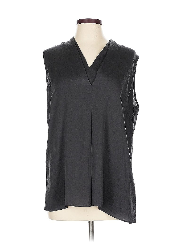 Pre-owned Cabi Sleeveless T-shirt In Gray