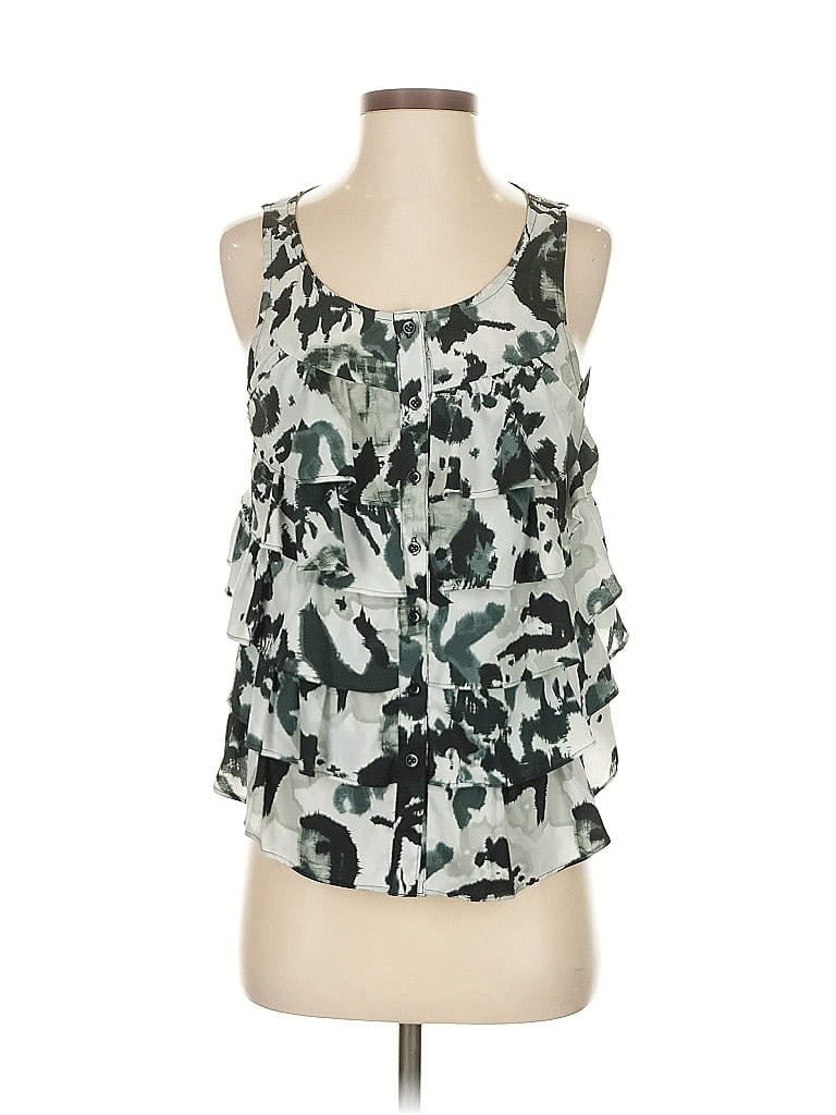 Click to view more detailed imagery on our partner's website Pre-owned Bb Dakota Sleeveless Blouse In Green