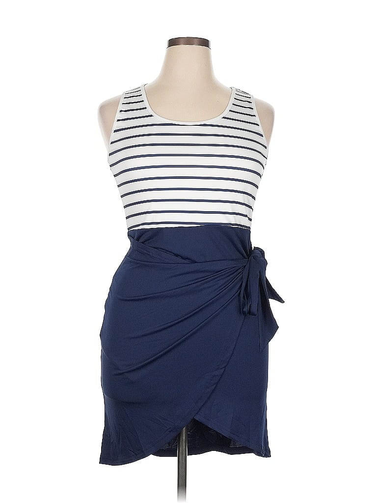 Click to view more detailed imagery on our partner's website Pre-owned Unbranded Casual Dress In Blue