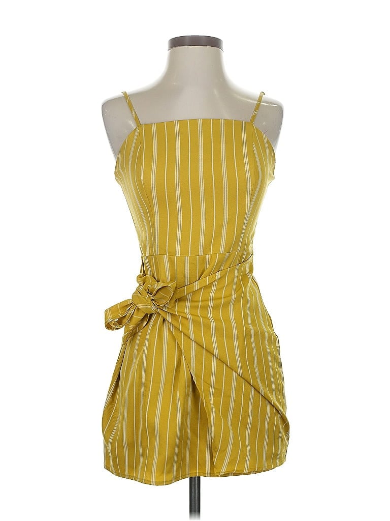 Pre-owned Superdown Casual Dress In Yellow