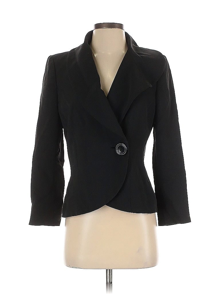 Pre-owned Ellen Tracy Blazer Jacket In Black