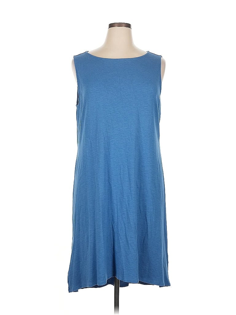 Click to view more detailed imagery on our partner's website Pre-owned Chico's Casual Dress In Blue