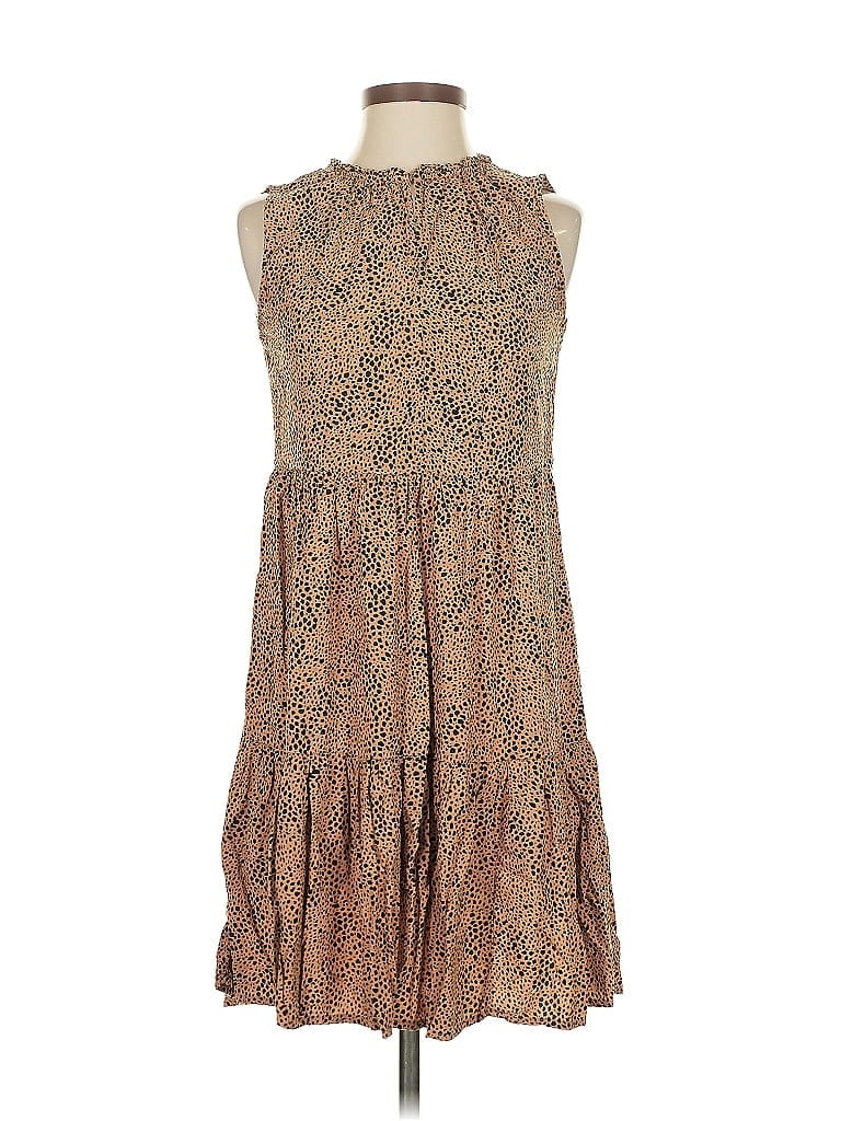 Pre-owned Old Navy Casual Dress In Brown