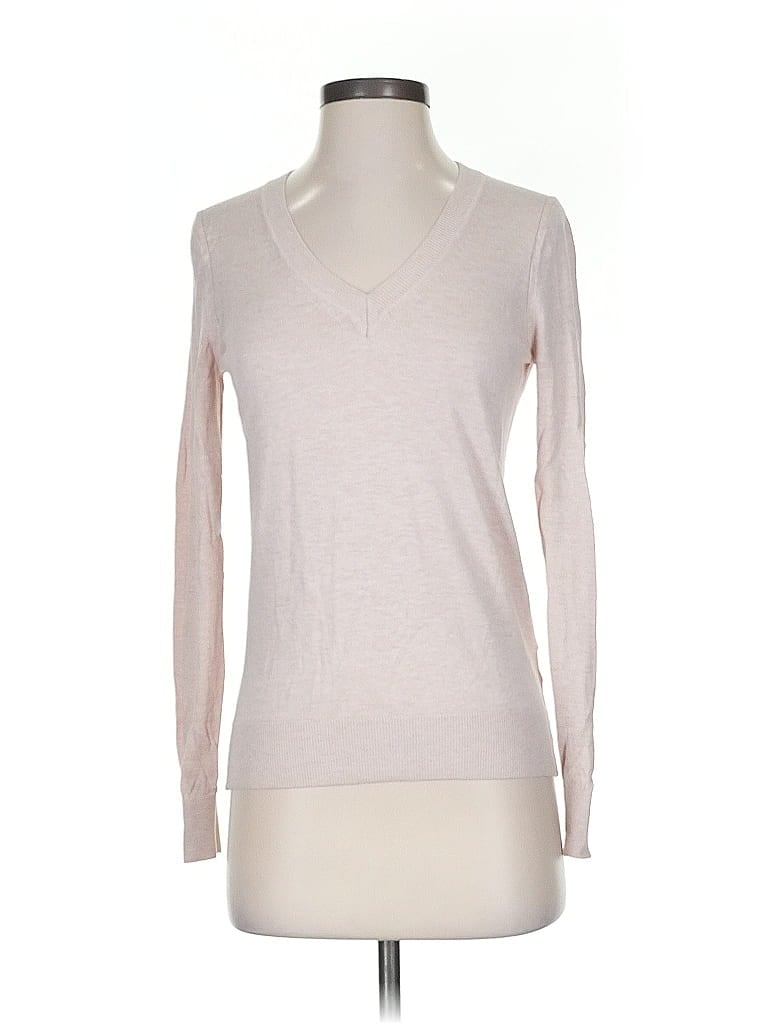 Pre-owned Banana Republic Factory Store Pullover Sweater In Silver