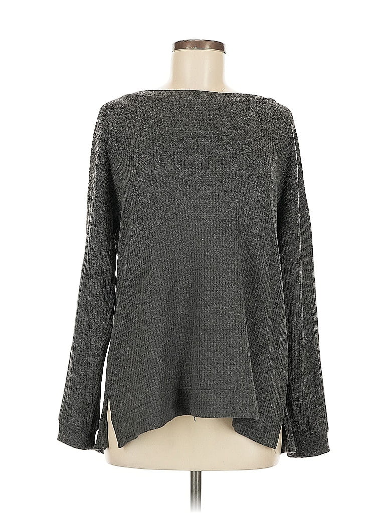 Pre-owned 1.state Pullover Sweater In Gray