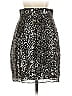 IRO Animal Print Silver Black Formal Skirt Size 20W - photo 2