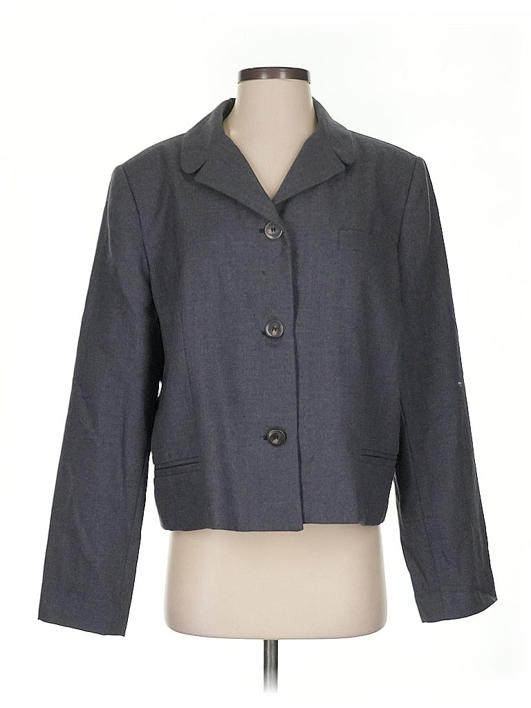 Click to view more detailed imagery on our partner's website Pre-owned Harve Benard By Benard Holtzman Blazer Jacket In Gray