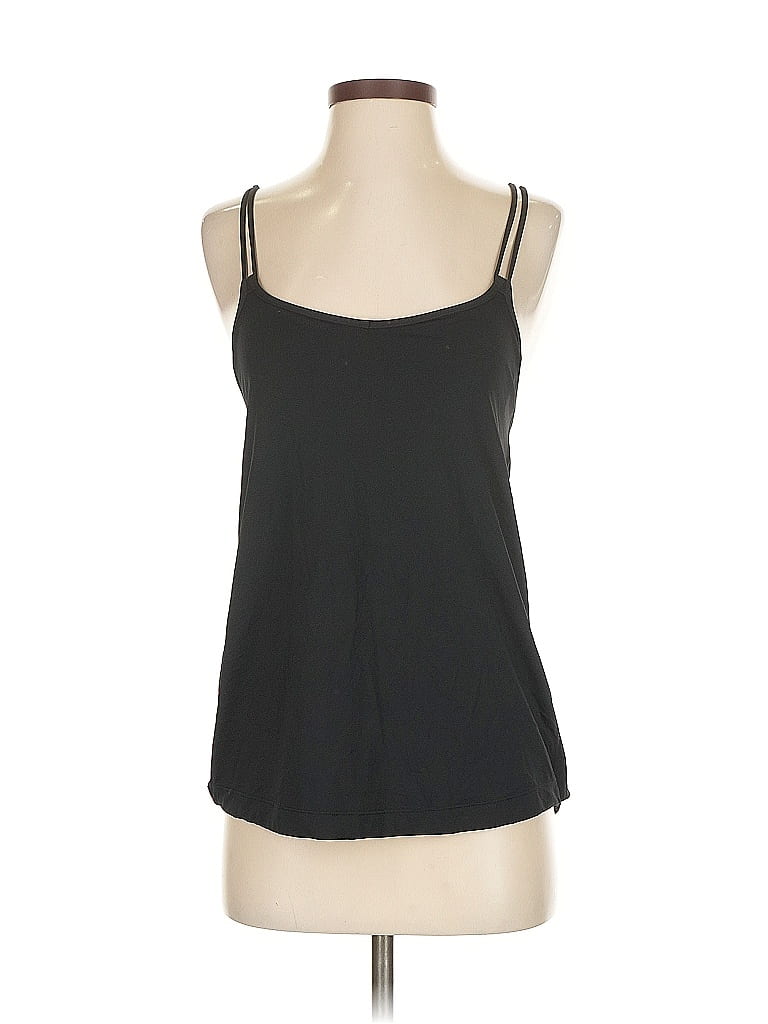 Click to view more detailed imagery on our partner's website Pre-owned Lululemon Athletica Tank Top Black Halter Neckline Tops