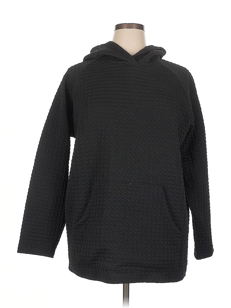 Pre-owned Unbranded Pullover Hoodie In Black