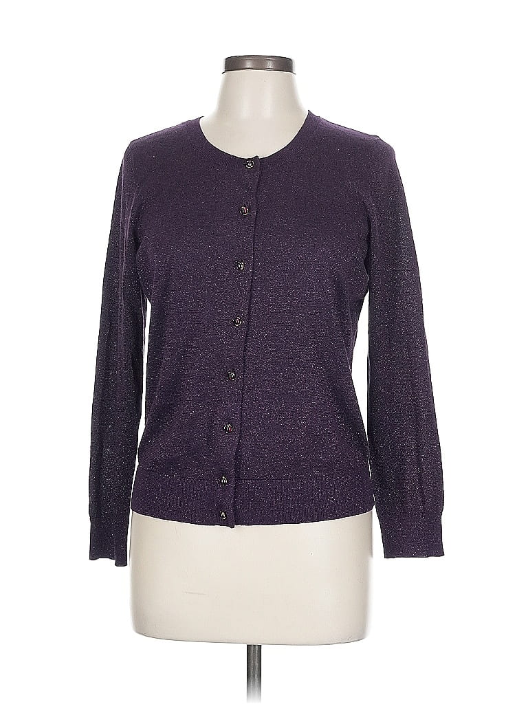 Pre-owned Talbots Blazer Jacket In Purple