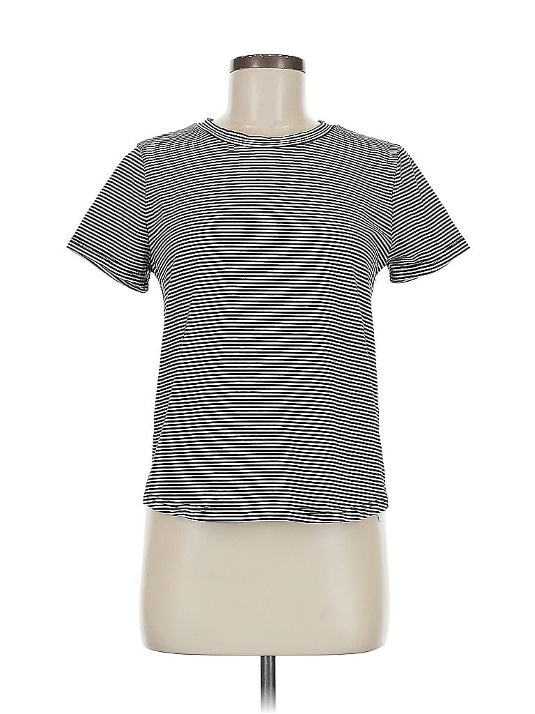 Pre-owned Blue Rain Short Sleeve T-shirt In Gray