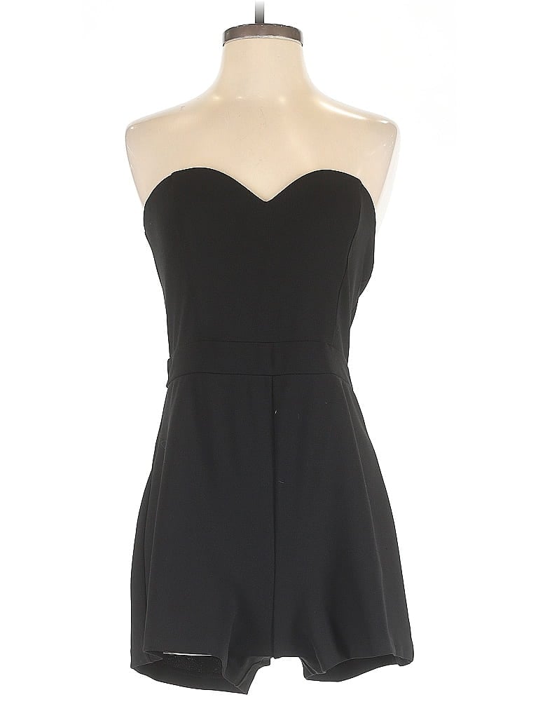 Pre-owned Express Outlet Romper In Black