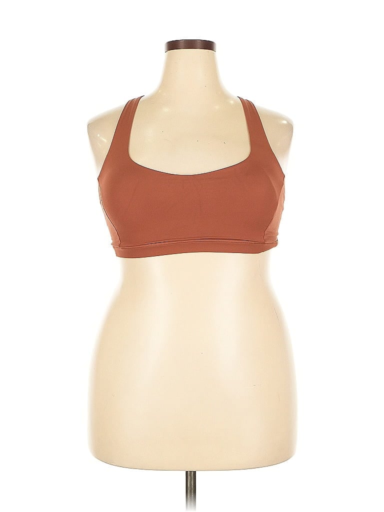 Click to view more detailed imagery on our partner's website Pre-owned Lululemon Athletica Sports Bra In Brown