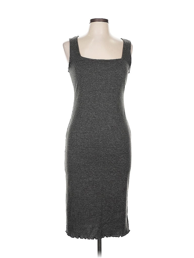 Pre-owned Socialite Casual Dress In Gray